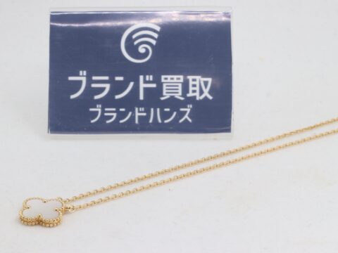 ヴァンクリーフ＆アーペル 750 ヴィンテージアルハンブラ シェル ネックレス
