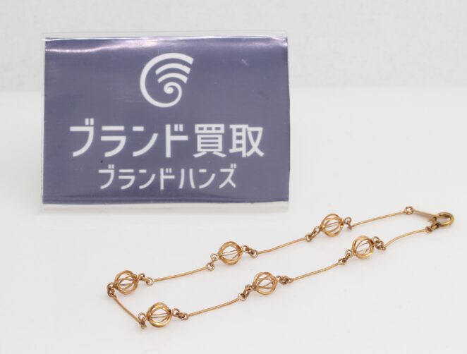 K18(18金)デザインネックレス 2.0g