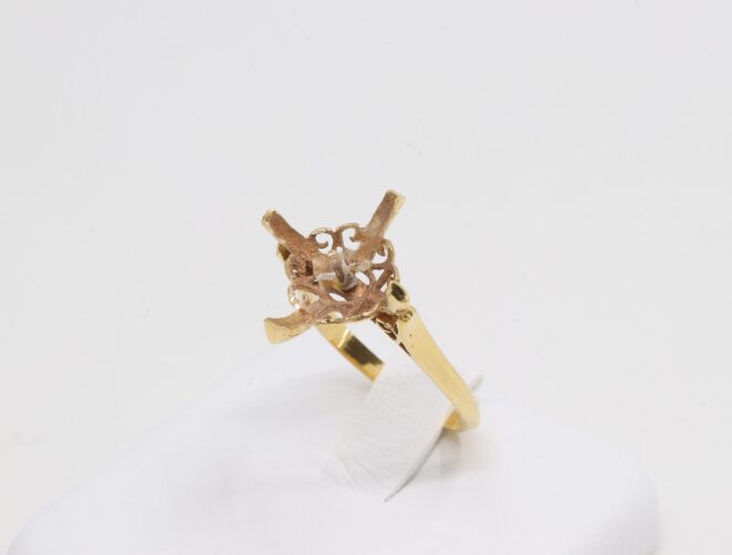 K18(18金)リング枠 2.5g