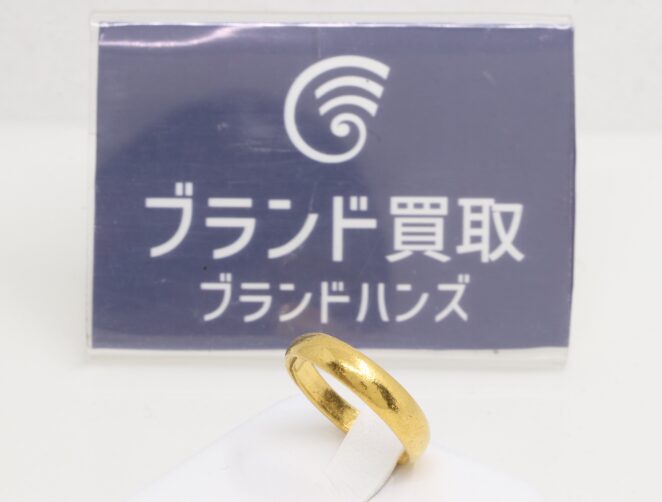 K24(24金)傷のあるリング 3.9g