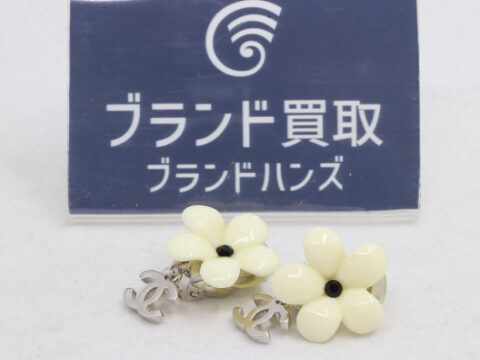 シャネル ココマーク フラワー イヤリング 05A