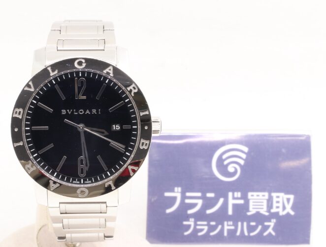 ブルガリ ブルガリブルガリ BB41S 黒文字盤 SS 自動巻き