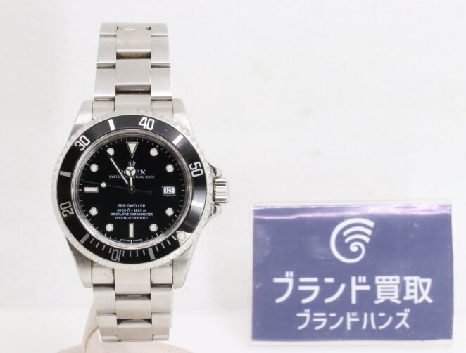 ロレックス シードゥエラー 16600 A番 黒文字盤 自動巻き