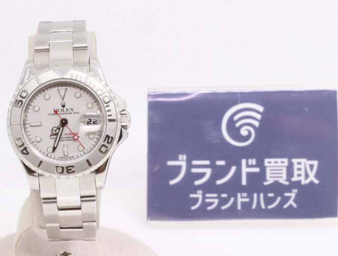 ロレックス ヨットマスター ロレジウム 169622 P番 SS×PT 自動巻き レディース