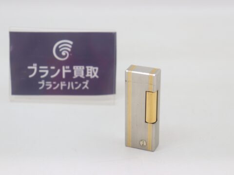 ダンヒル シルバー×ゴールド ライター