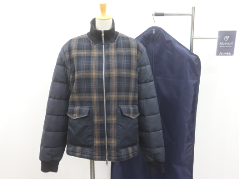 ルイヴィトン チェック柄 中綿ジャケット HDB10WASG
