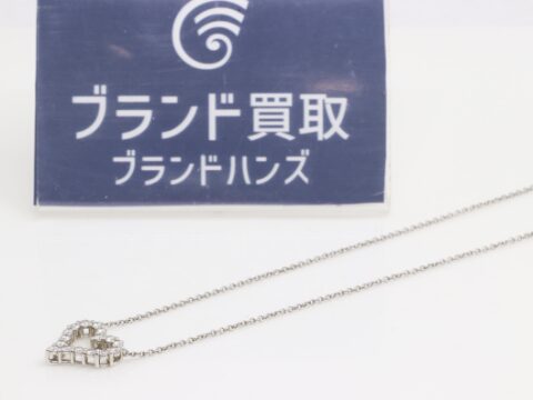 ティファニー Pt950 センチメンタル ハート ダイヤ ネックレス