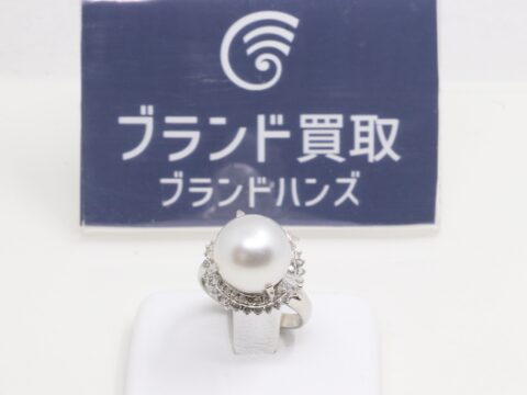 パール 11.3mm 0.53ct リング