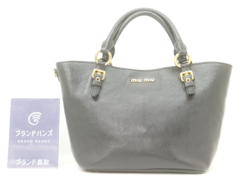 ミュウミュウ レザー 2way