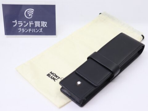 モンブラン レザー スター スムースカーフ ダブルペンケース