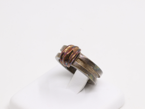 ティファニー SV925/K18 リング 8.7g
