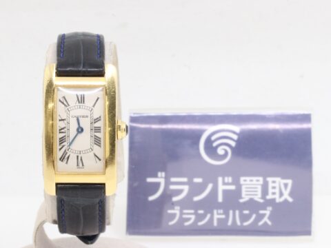 カルティエ タンクアメリカンSM 腕時計