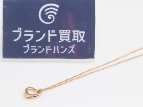 ティファニー 750 オープンハート ネックレス