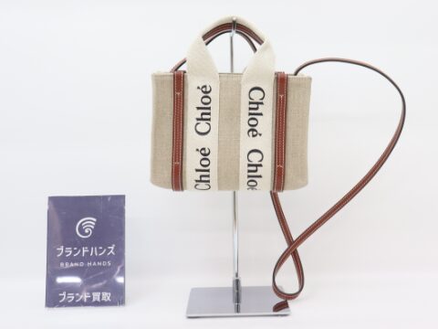 クロエ ウッディ ミニ ハンドバッグ