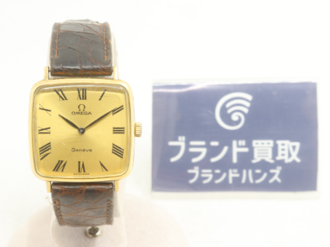 オメガ デヴィル GP QZ SS シャンパン文字盤