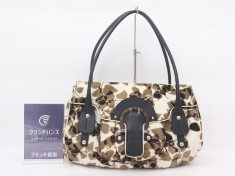 フェラガモ ハラコ ハンドバッグ