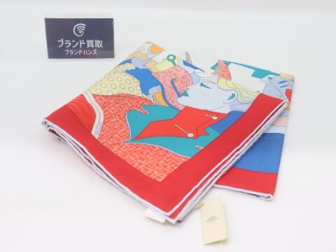 エルメス カレ90 シルク サ デコワフ