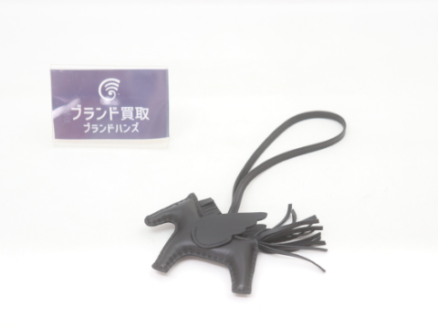 エルメス ペガサス ロデオチャーム ブラック