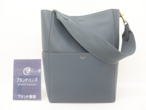 セリーヌ サングルバケットショルダーバッグ