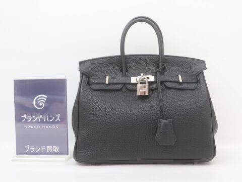 エルメス バーキン25 SV金具 トゴ □O刻印