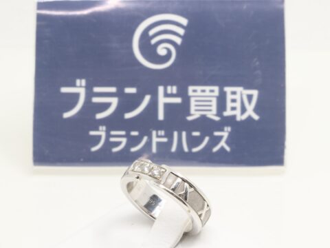 ティファニー 750 アトラス ダイヤモンド リング 3PD