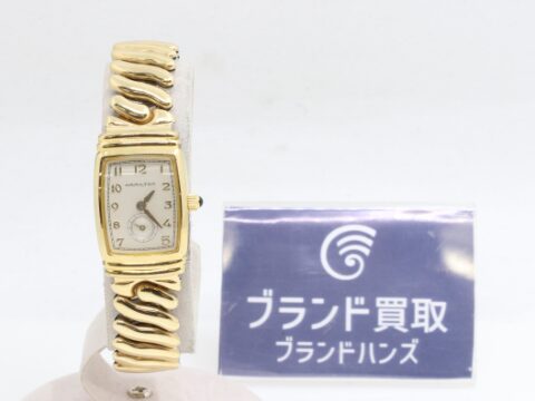 ハミルトン スモセコ SS/GP 6246 シルバー文字盤
