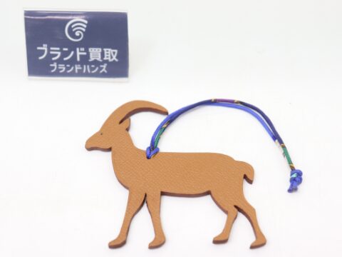 エルメス プティアッシュ ヤギ トゴ×ヴォーエプソン グリーン×ブラウン