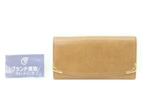カルティエ マルチェロ 長財布 ボルドー