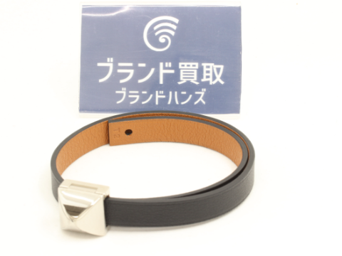 エルメス メドール アンフィニ T刻印 レザー ブラック