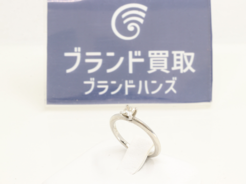 ティファニー PT950 D0.21ct リング