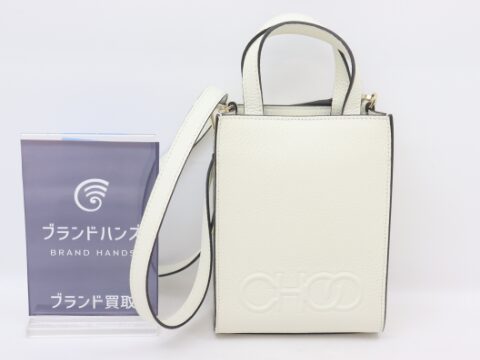 ジミーチュウ ロゴミニ 2WAYバッグ