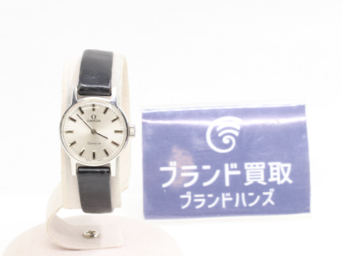 オメガ ジュネーブ 手巻き SS/革