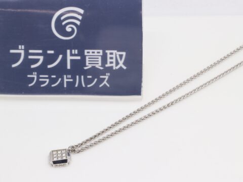 K18WG パンダンティフ アンプリーズ ダイヤネックレス Q93456