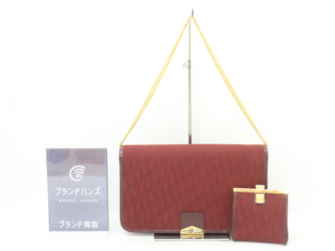ディオール トロッター柄 ショルダー