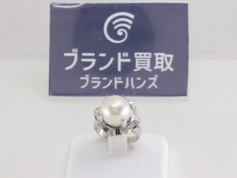 パール 11.2mm D0.43ct リング