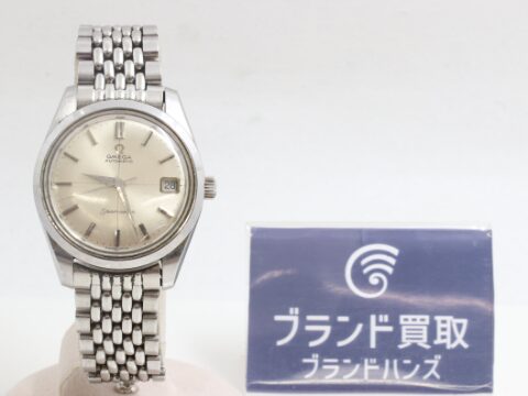 オメガ シーマスター SS AT シルバー文字盤 166.010