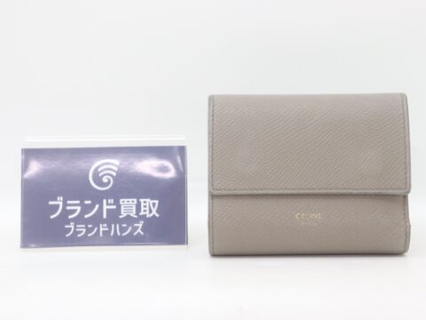 セリーヌ スモール トリフォールド ウォレット 三つ折り財布