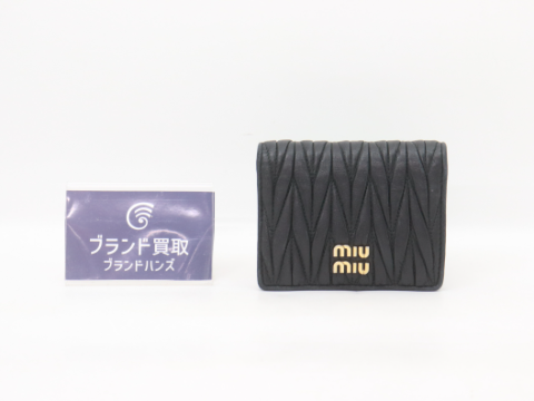 ミュウミュウ マテラッセ コンパクトウォレット 5MV204