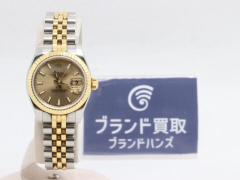ロレックス デイトジャスト SS YG D番 179173