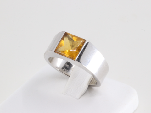 カルティエ タンク シトリン K18WG 14.2ｇ