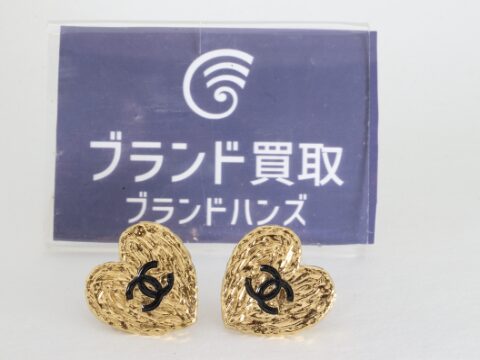 シャネル ココマーク ハートピアス B24P