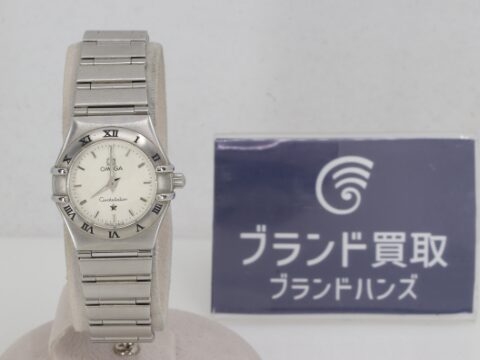 オメガ コンステレーションミニ 1562.30 SS クオーツ シルバー文字盤 レディース