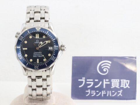 オメガ シーマスター 2551.80 SS AT ブルー文字盤 メンズ