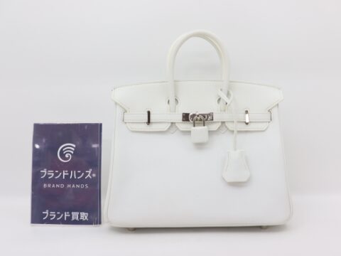 エルメス バーキン25 エプソン ホワイト