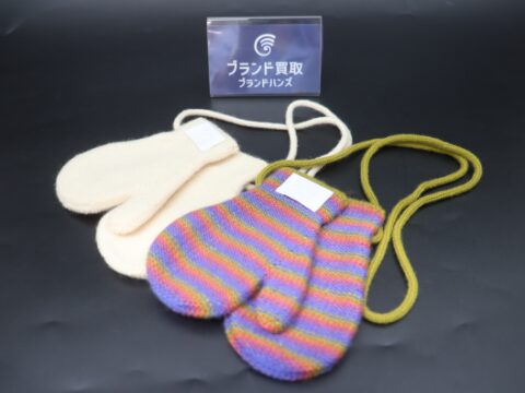 エルメス カシミア 子供用 ベビーミトン