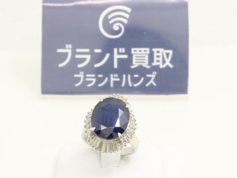 サファイア 10.31ct 1.21ct リング