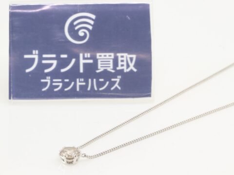 ダイヤモンド 1.52ct Pt850 ネックレス