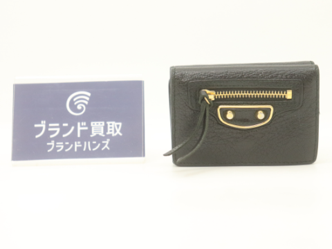 バレンシアガ クラシックミニ レザー ブラック 470059