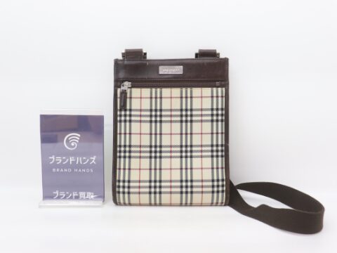 バーバリー ノバチェック サコッシュ