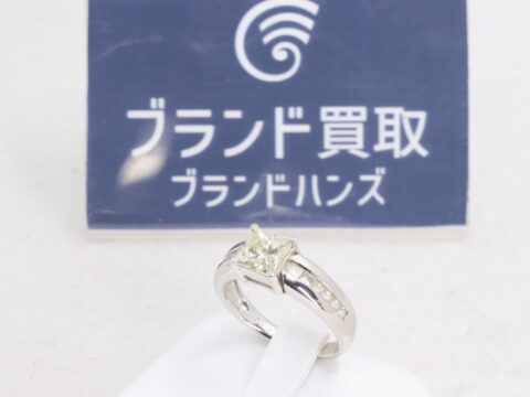 ダイヤモンド 1.36ct Pt900 リング